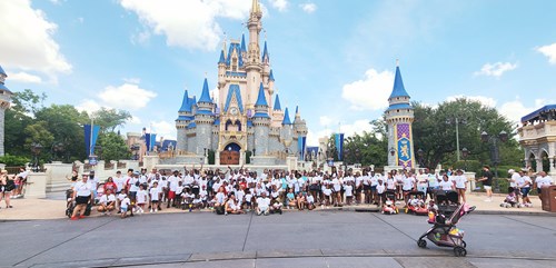 Group picture at Disney World